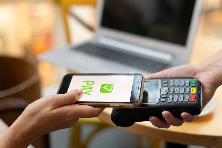 TPE mobile : terminal de paiement mobile en fonctionnement