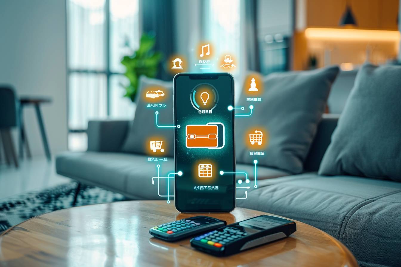 paiement mobile : transaction sans contact avec smartphone