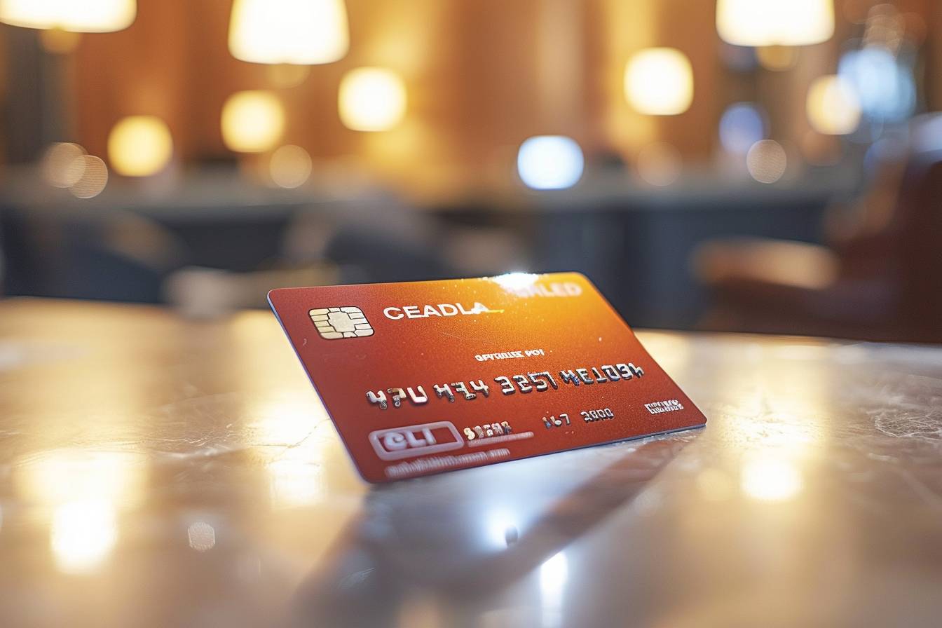 caution par carte bancaire : illustration d'une carte bancaire avec un cadenas symbolisant la sécurité