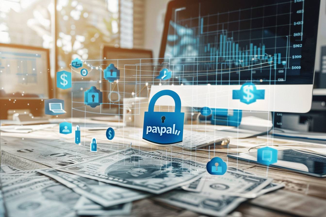 limite de paiement PayPal : illustration d'une transaction sécurisée via PayPal