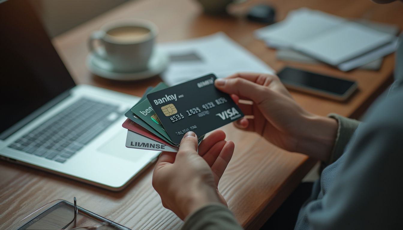 multibancarisation : illustration de plusieurs comptes bancaires en ligne sur un smartphone