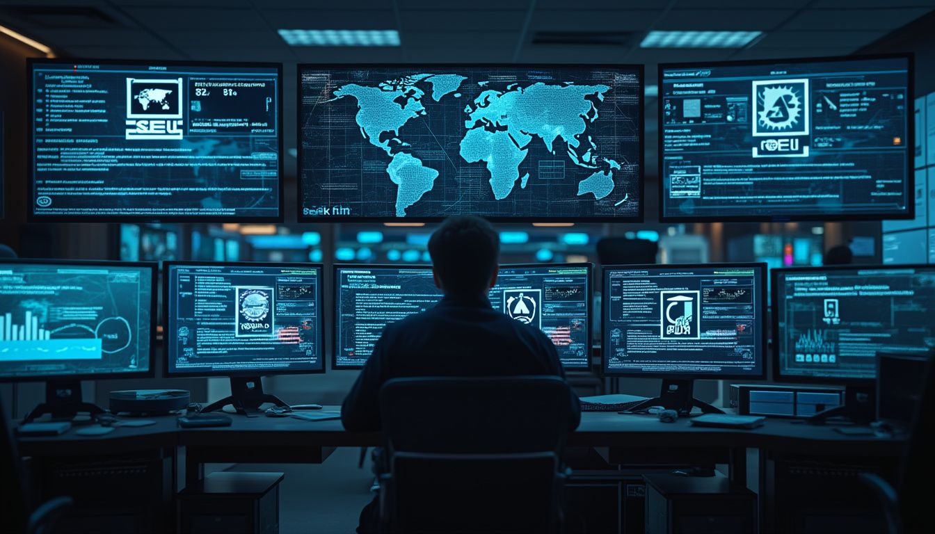certifications de sécurité : icônes symbolisant des certifications de sécurité informatique