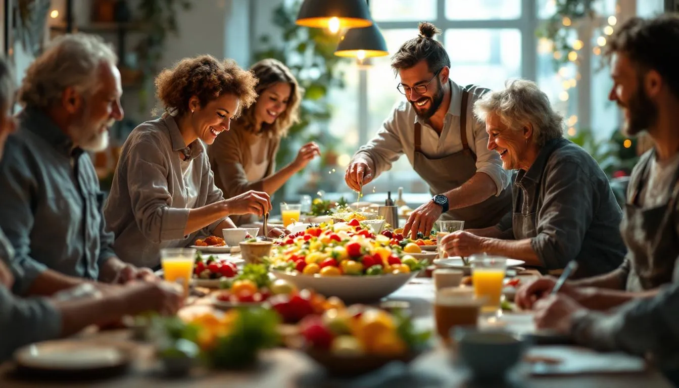 punch : punch servi dans un grand bol avec des fruits et des verres prêts