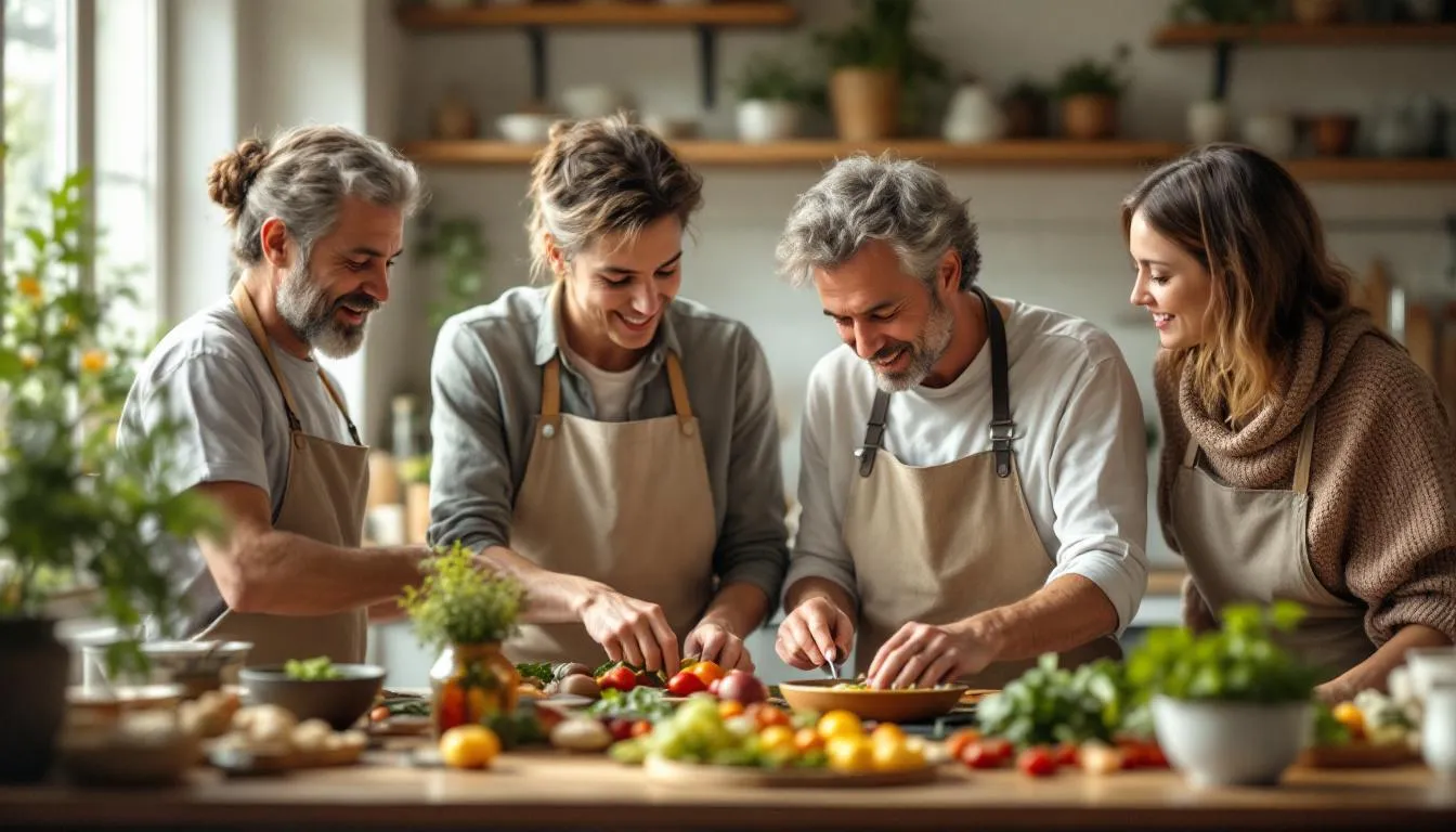 carb cycling : illustration d'un repas équilibré pour le carb cycling