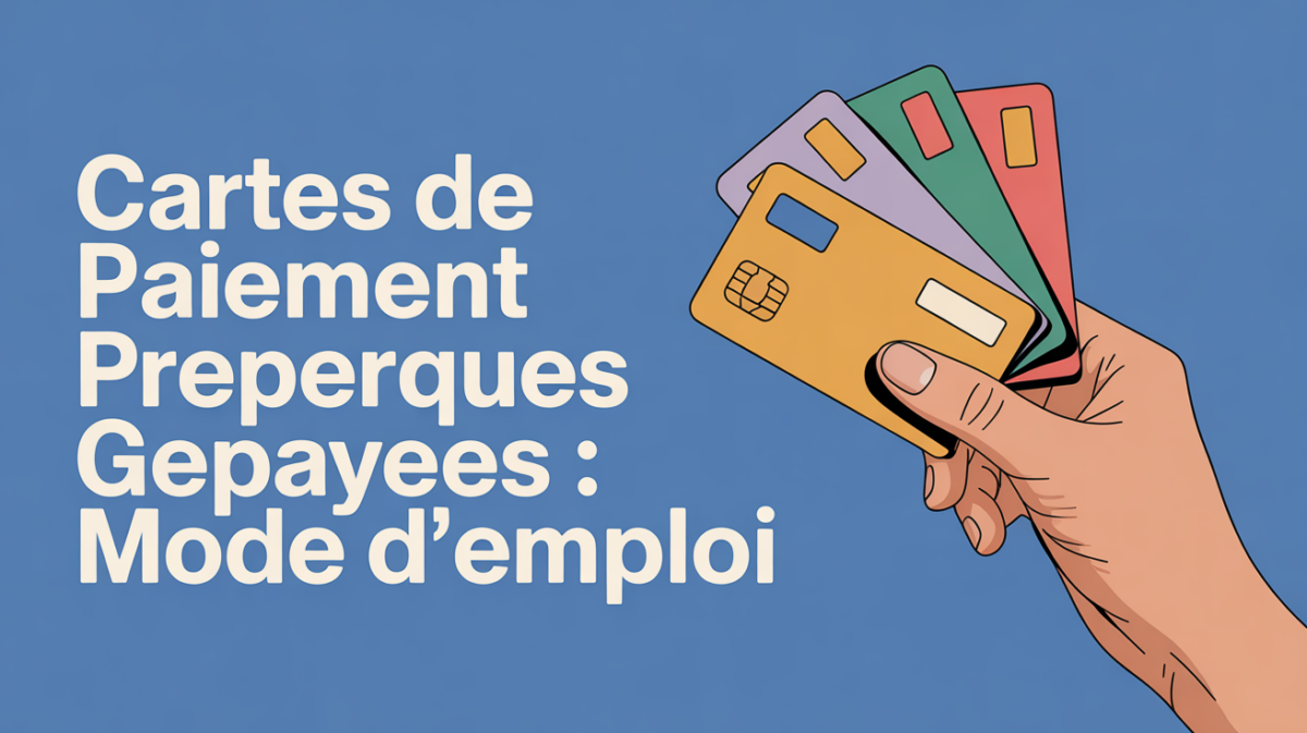 Cartes de paiement prepayees main tenant cartes