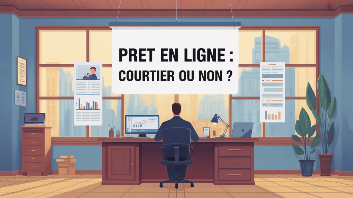 Pret en ligne courtier ou non