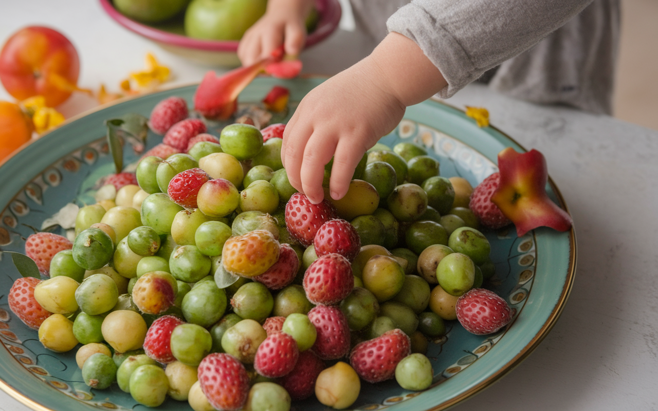 varietes poire fraiche assiette enfant