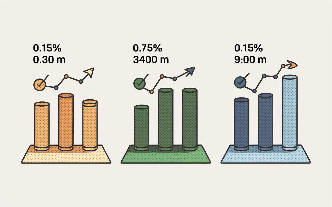 Comparatif trois ETF monde PEA barres chiffres