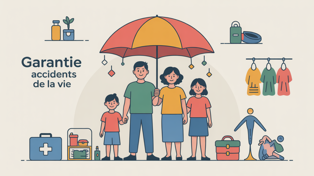 famille protege sous parapluie garantie accidents de la vie credit agricole