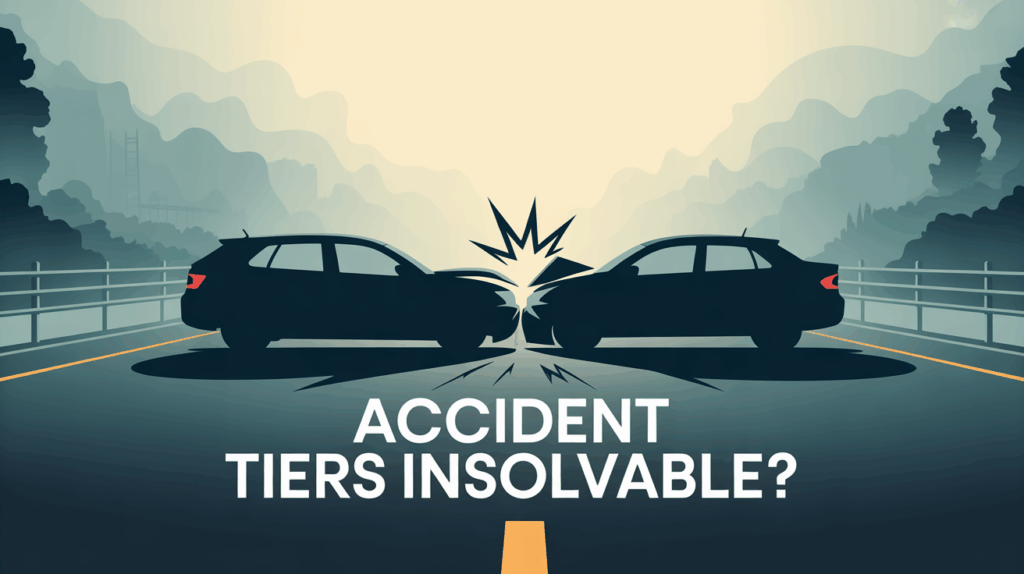Scène accident tiers insolvable dossier indemnisation FGAO