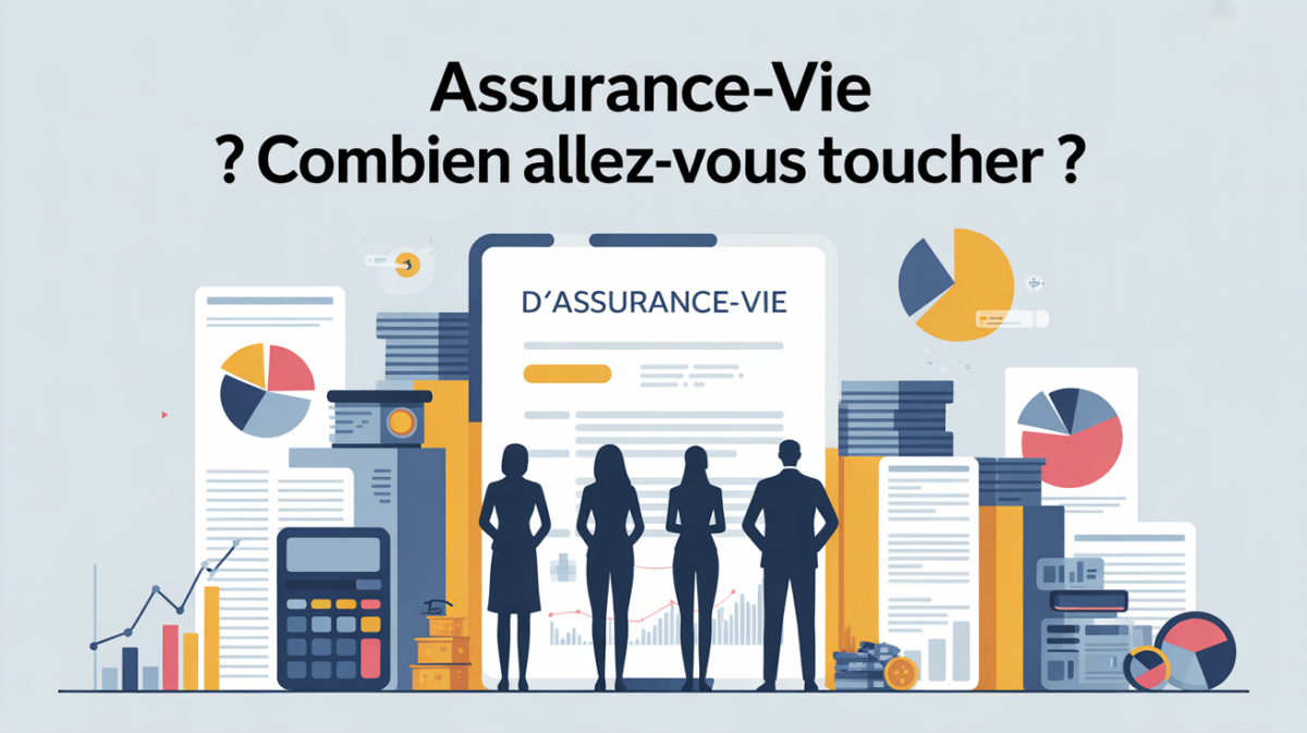 Illustration contrat assurance vie combien allez vous toucher
