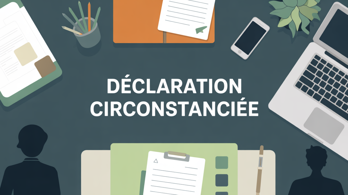 bureau declaration circonstanciee stylisee