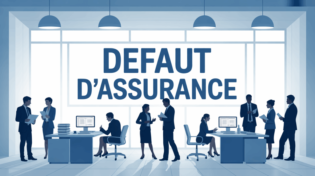 Bureau administratif defaut assurance ambiance sereine