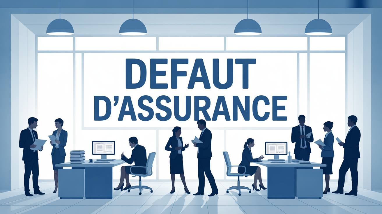 Bureau administratif defaut assurance ambiance sereine