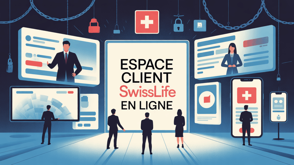 Portail digital sécurisé SwissLife pour espace client