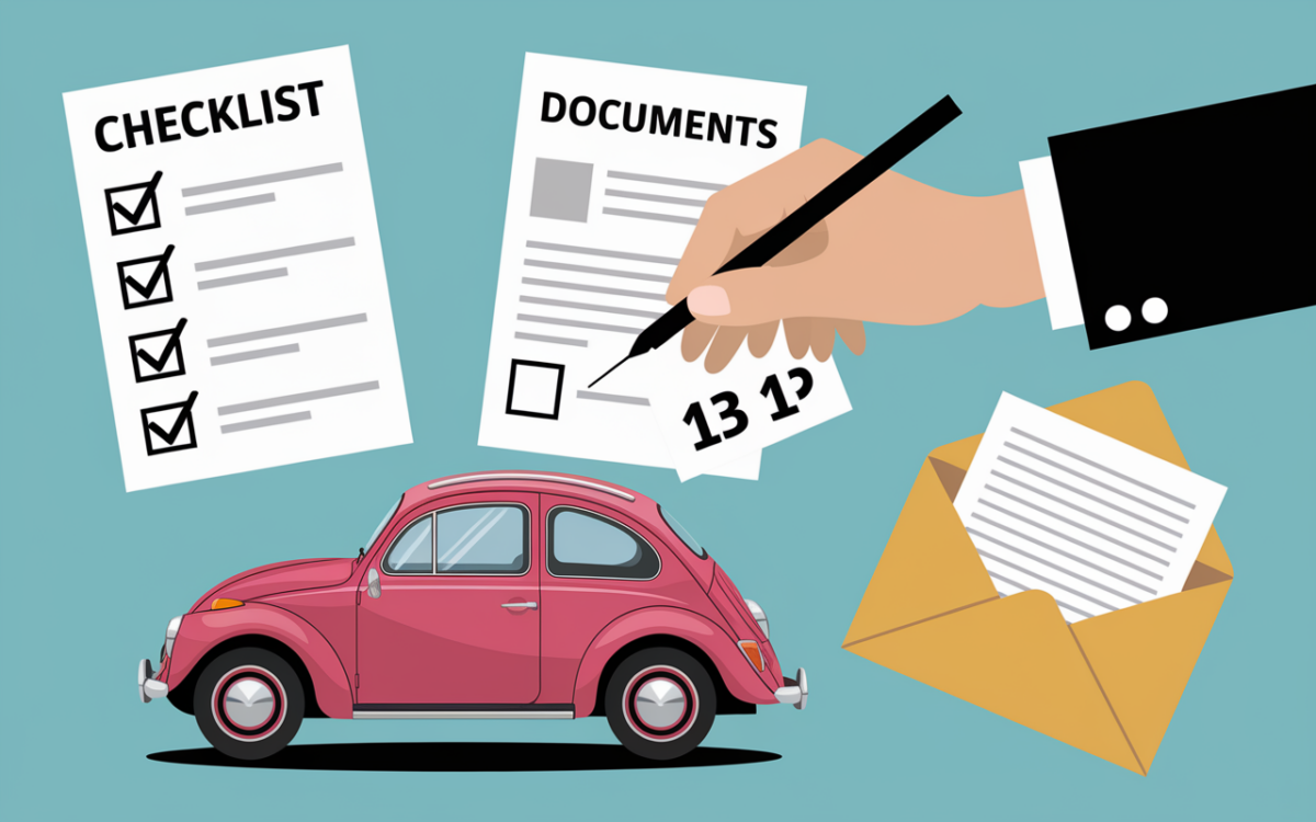 checklist declaration circonstanciee assurance etapes