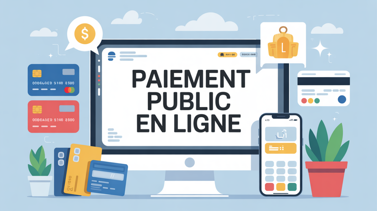 Illustration paiement public en ligne Direct Ecureuil