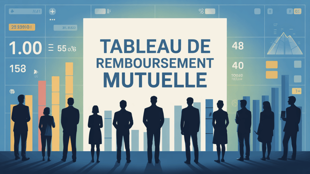 Tableau remboursement mutuelle silhouettes generations sur digital