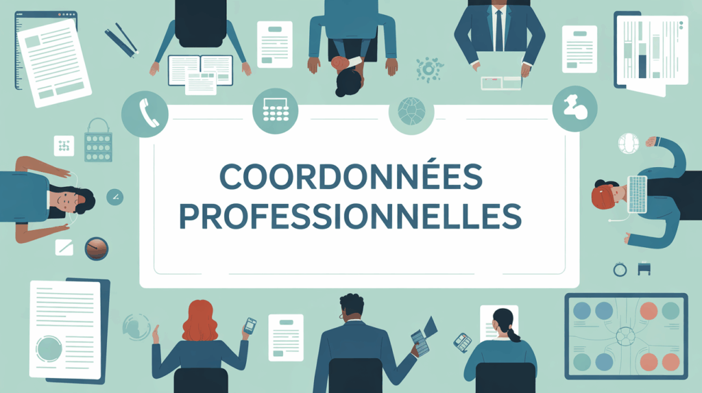 Vue bureau digital coordonnees professionnelles Obitic