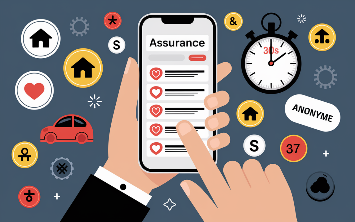 HelloSafe smartphone comparaison offres assurance rapide anonyme