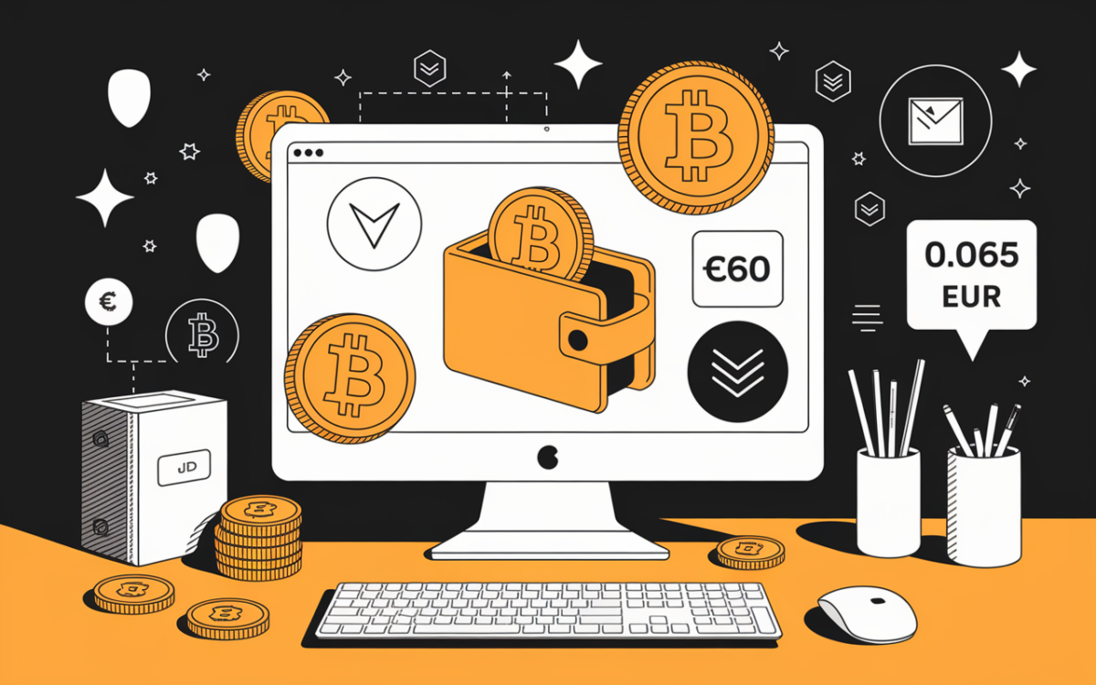 Achat et stockage Qubic crypto wallet