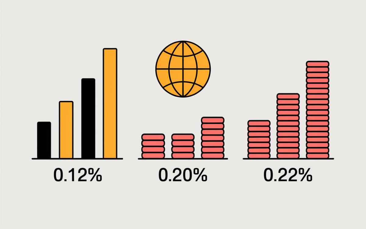 Comparatif ETF Amundi MSCI World Vanguard iShares frais