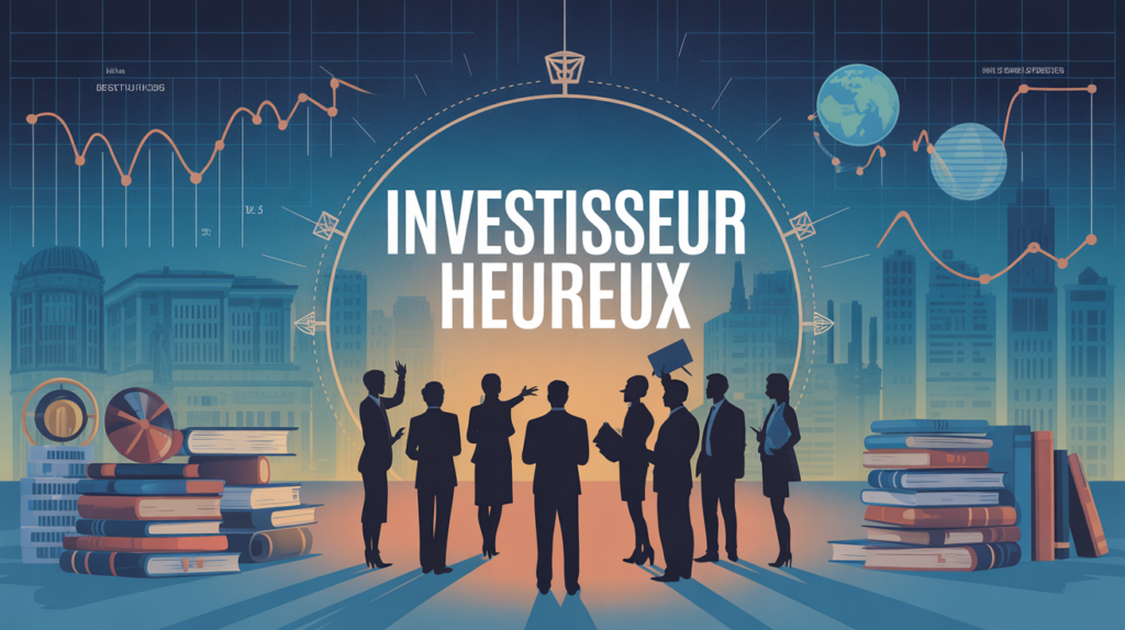 Investisseur heureux, cercle communauté finance immobilière