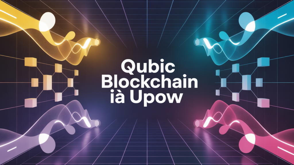 Réseau digital Qubic Blockchain IA et UPoW