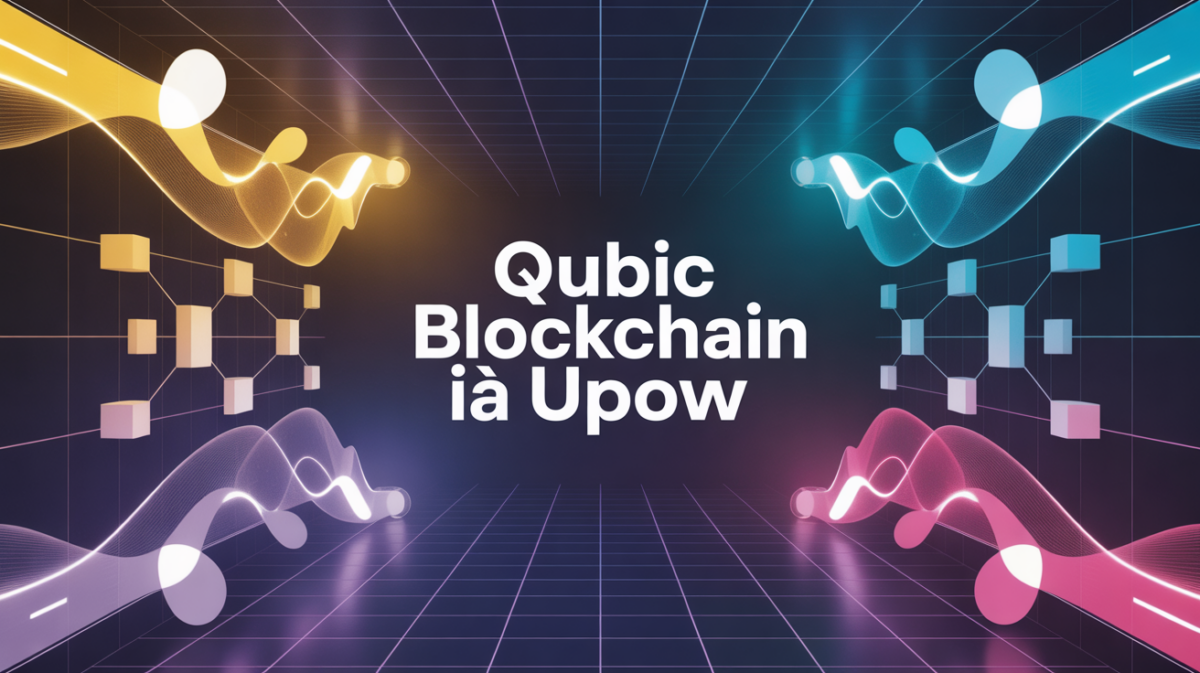 Réseau digital Qubic Blockchain IA et UPoW
