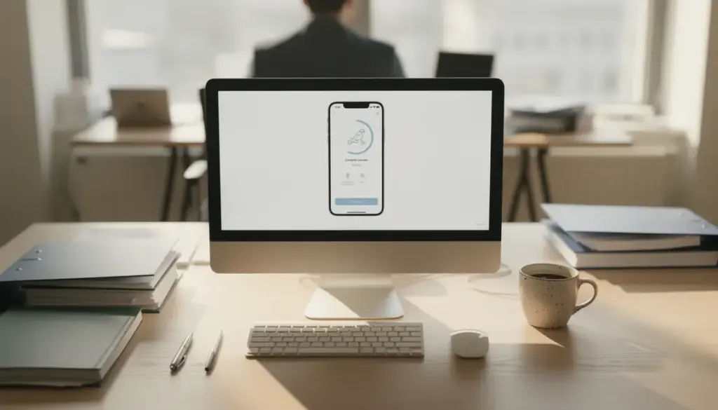 avis Shine banque en ligne bureau moderne