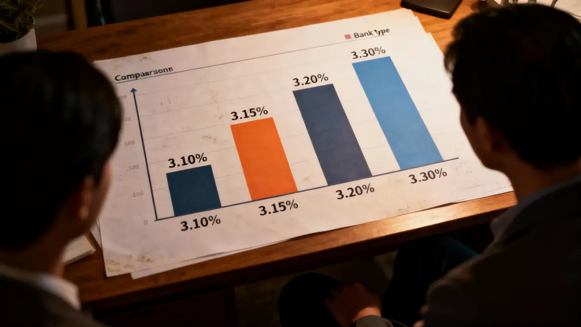 Tableau comparatif taux banques prêt immobilier