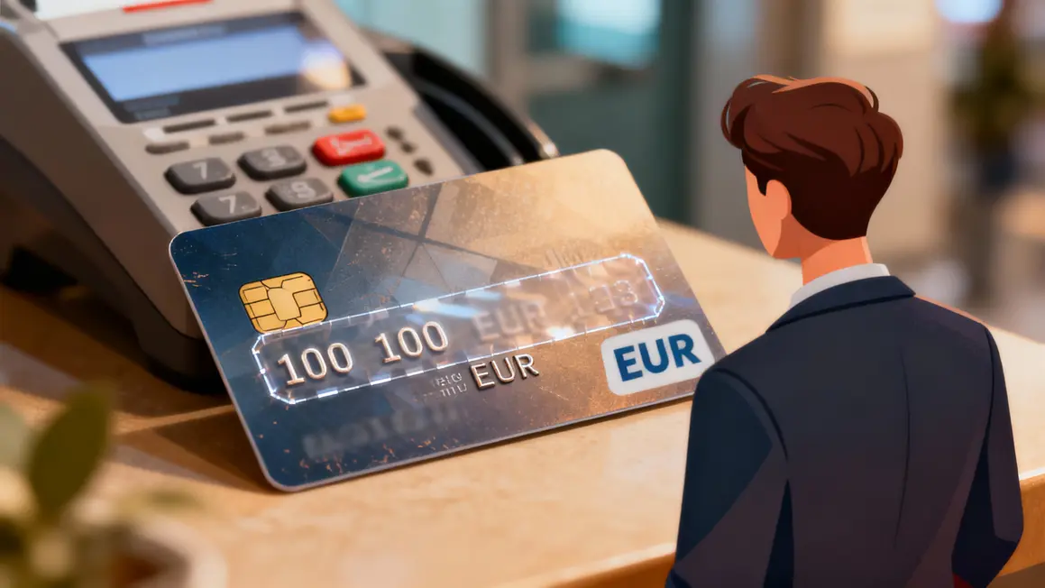 illustration montant bloque carte bancaire