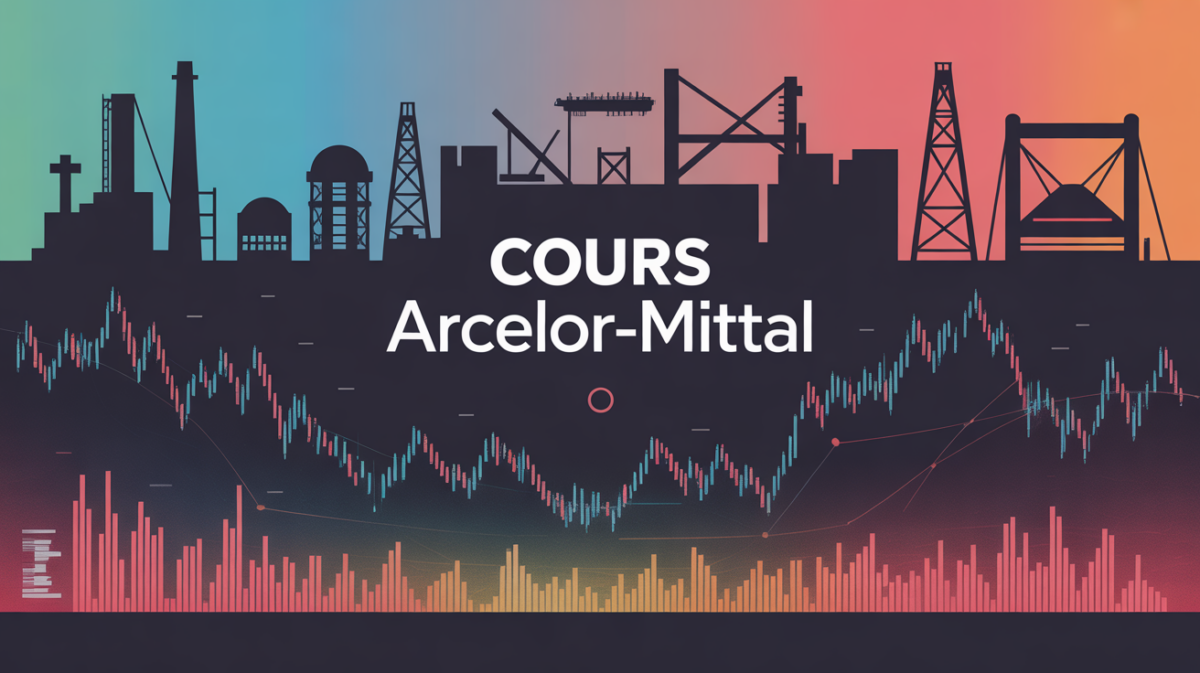 graphique boursier action arcelormittal