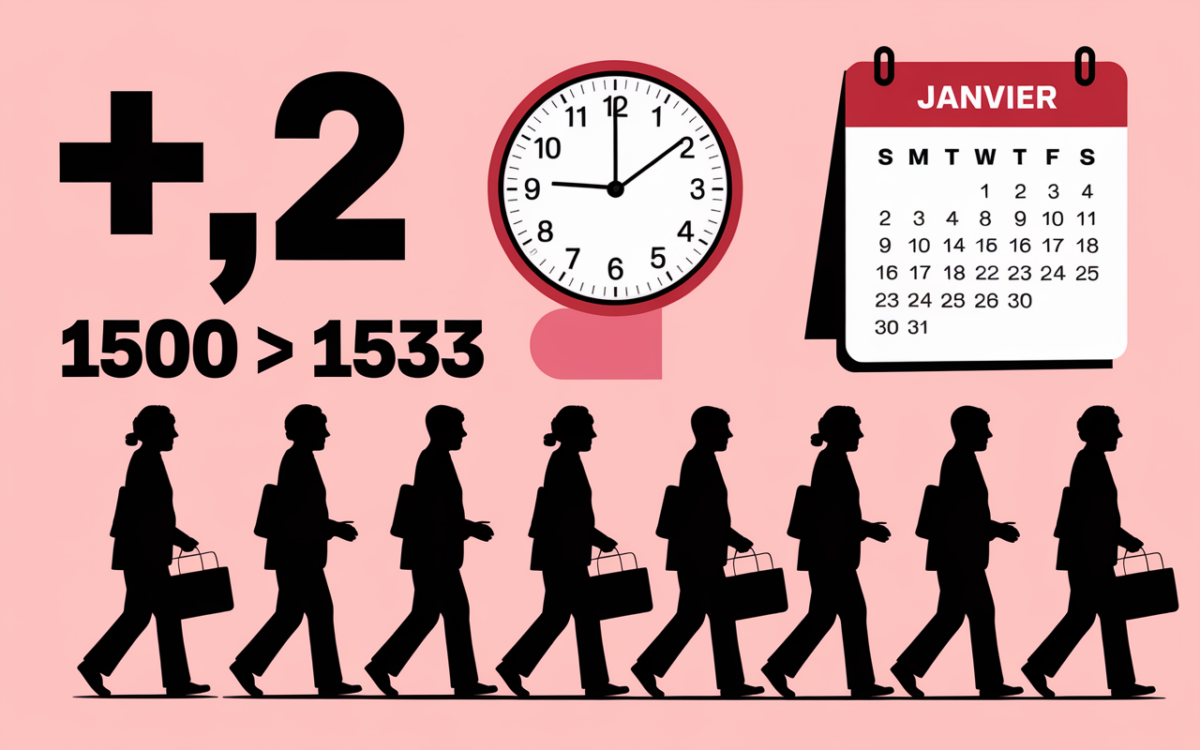 augmentation retraite 2025 tableau chiffres calendrier