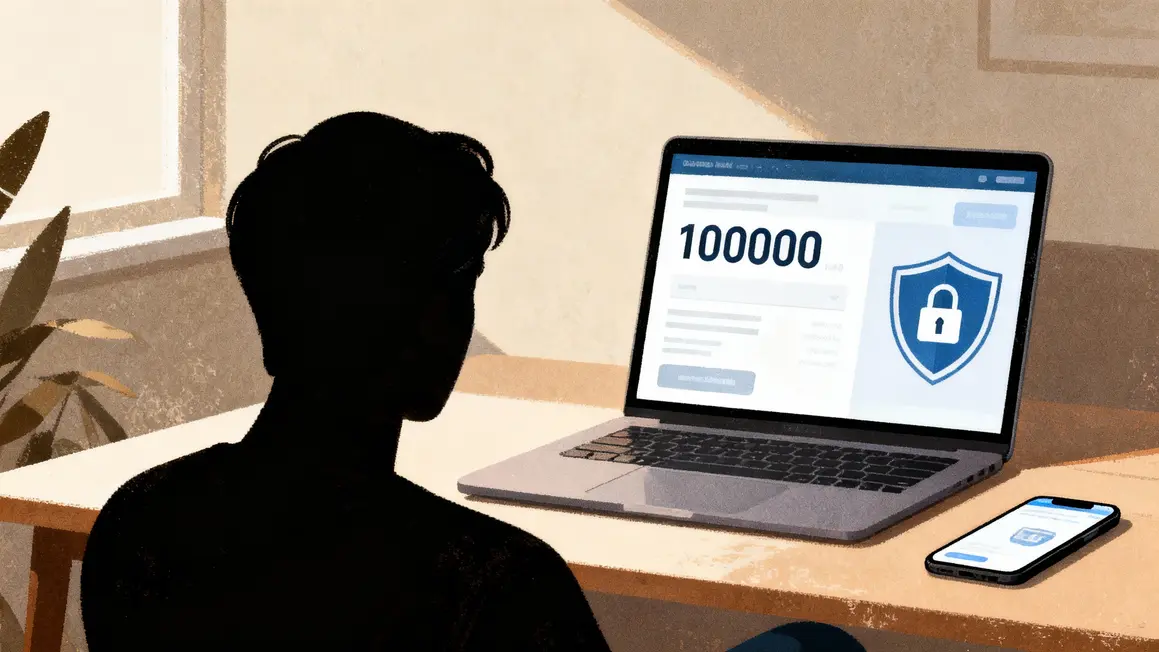 Espace bancaire en ligne securise montant 100000 euros