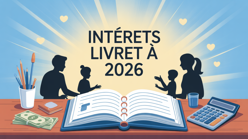 scène familiale calcul des interets livret a 2026 ambiance organisation