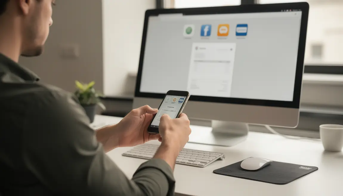 personne utilisant smartphone compte nickel pour paiement facture
