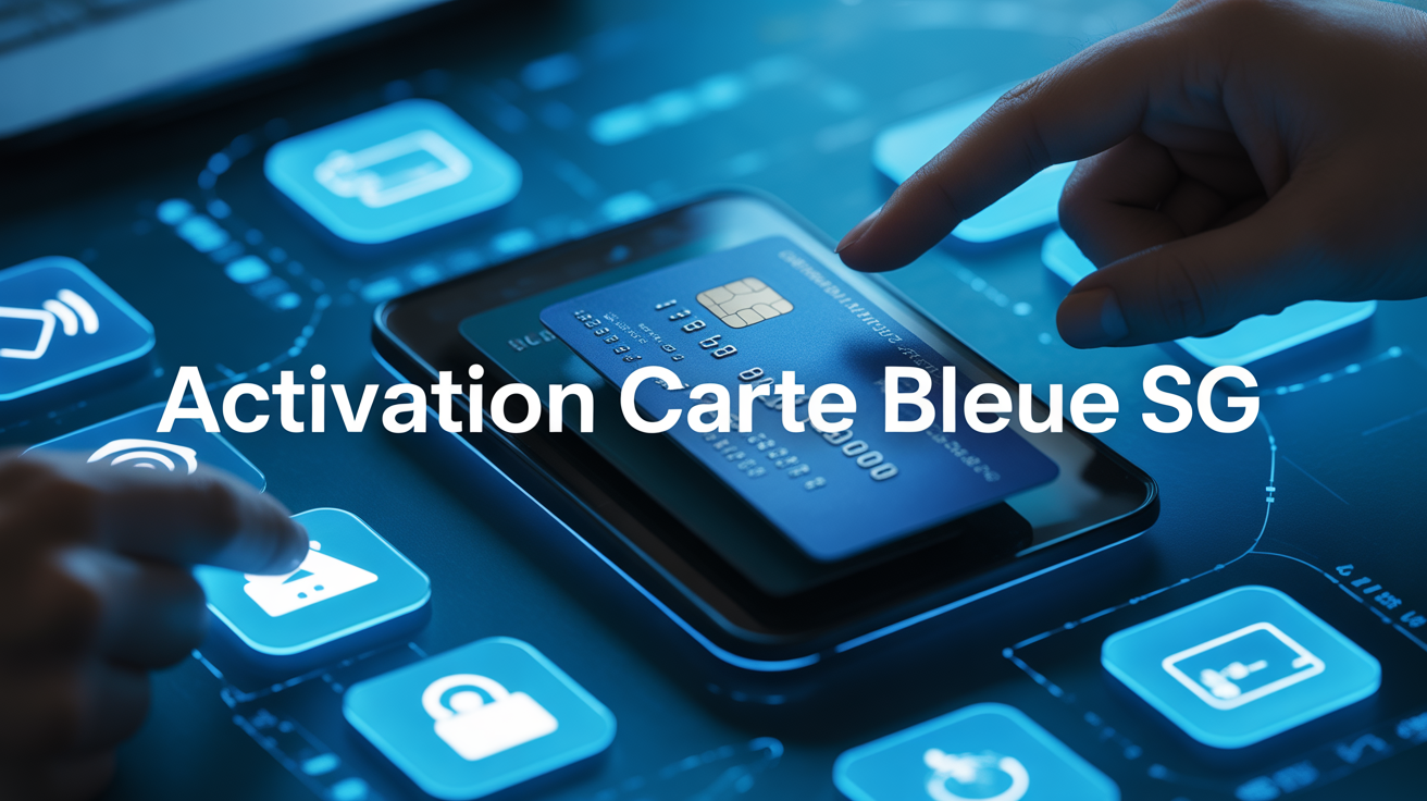 e carte bleue sg activation securite assistance