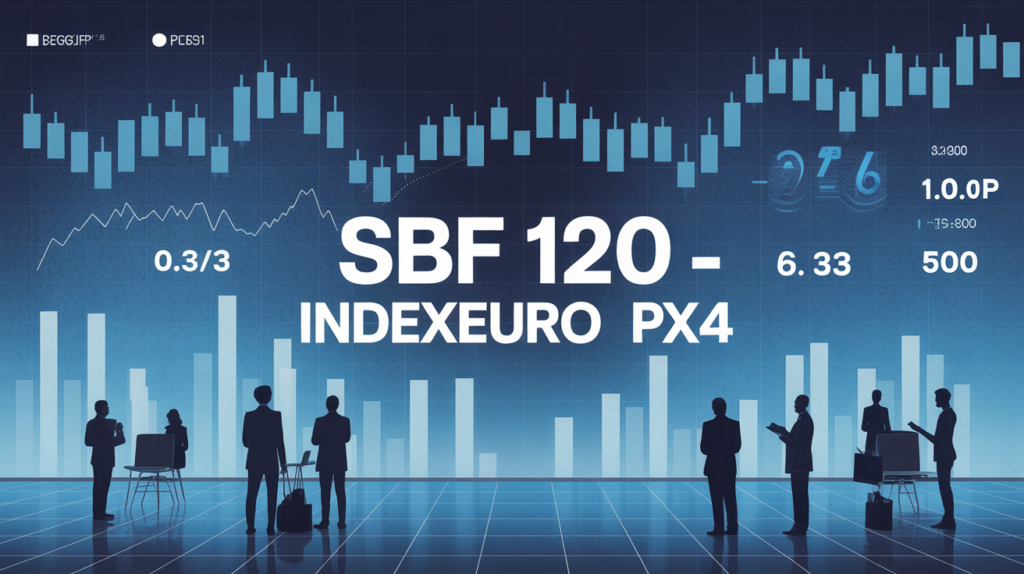 indexeuro px4 graphique et chiffres bourse