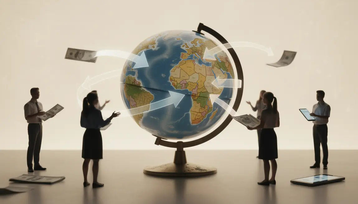transfert argent international wise globe