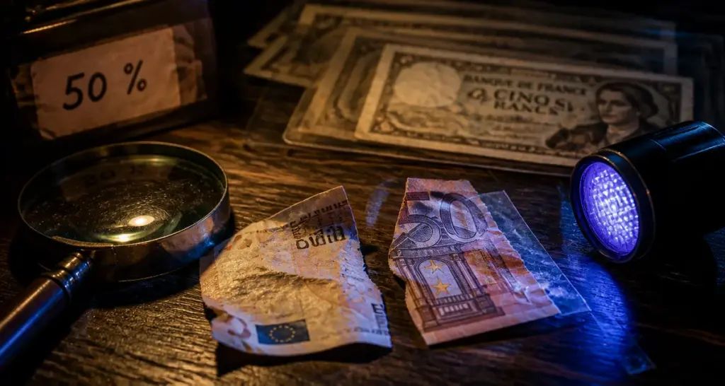 Billets de banque en France : authentification, remboursement et valeur de collection