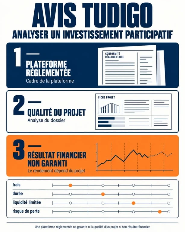 Tudigo avis : frais, liquidité et risques d'un investissement participatif