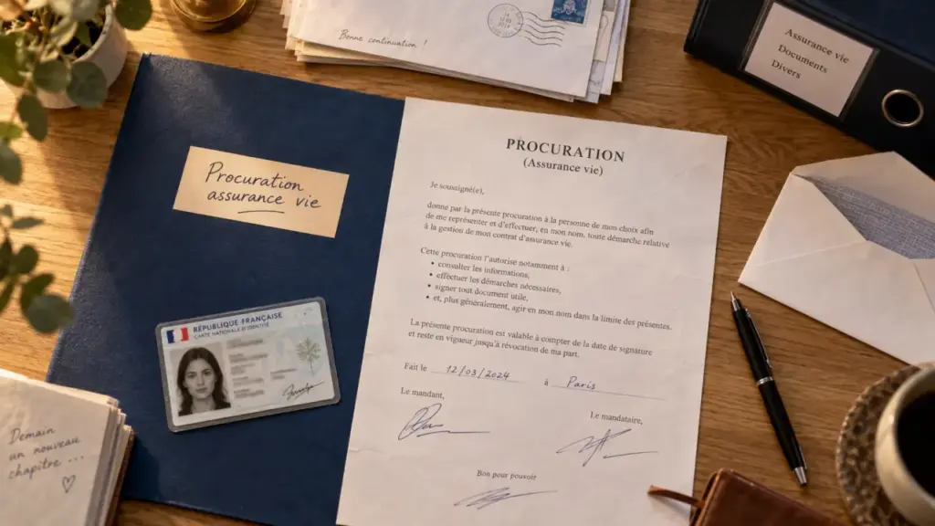 Procuration sur assurance vie : déléguer la gestion sans céder vos droits